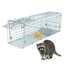 24 "x 8" x7,5 "Animal Trap Cage Live gnagare kontroll skunk kanin opossuml human