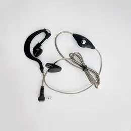 Nuevo cable de papel de aluminio de color café en forma de abanico con cabeza M1 912 colgando T5428 T5628 T8 auriculares walkie talkie