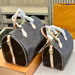 Speedy 30 25 Pillow Bag Designers Women Denim Travel Bag Crossbody Fashion Shoulder Bags Luxurys Totes Handbags Mens Vintage Genuine Leather Nano Purse