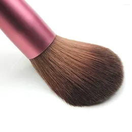 Pędzle do makijażu 1pc pędzel do twarzy twarz luźna korektor proszku Blush Foudation mieszanie narzędzia kosmetyczne maquillage