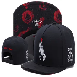 Cayler & Sons snapback hats Pray Rose summer style hip hop hiphop street gorro men bone gorras planas swag trucker caps