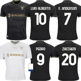 2023 Lazio Immobile Fußballtrikots 2024 10-jähriges Jubiläum BASTOS SERGEJ BADELJ LUCAS J.CORREA ZACCAGNI MARUSIC Kinder-Kit-Fußballtrikot