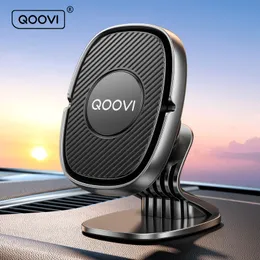 Qoovi Magnetic Car Phone Holder Stand 360도 Mobile Cell Air Vent Magnet Mount GPS 지원 iPhone Xiaomi Samsung Huawei