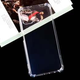 Capa à prova de choque transparente TPU macio capa de telefone para Xiaomi Poco X3 Pro Poco M3 C40 4G 10 em 10 capas protetoras transparentes