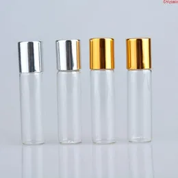 Mini rollo de vidrio de viaje de 5ML en botellas para aceites esenciales, Perfume, envases cosméticos vacíos, venta al por mayor, 100 uds/cantidad alta Wbpso