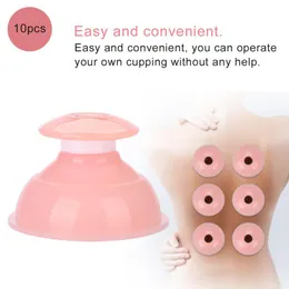 Altri articoli per massaggi 10 pezzi Massaggio con coppettazione in silicone Massaggio con ventosa Set per la cura della salute del corpo sottovuoto 230621