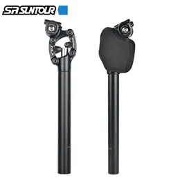 Велосипедные стебли SR Suntour NCX Bicycle Shock Absoolber Seatpost 350 мм 27,2 мм 28,6 30,0 30,1 30,4 30,8 30,9 31,6 33,9 мм трубка для сиденья 230621