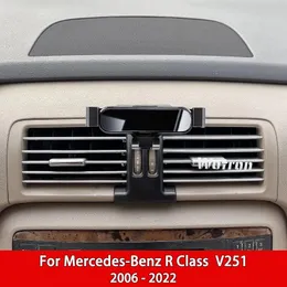 Mercedes için Araba Cep Telefonu Sahibi Benz R Sınıf V251 2006-2022 360 Derece Dönen GPS Özel Montaj Destek Aksesuarları