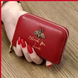 Stylish and Exquisite Small Purse Card Bag Female High Face Value Multi Card Slot Thin Type 2023 New Motor Vehicle Driver's License Cover Multi-function Protection