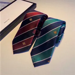 Herren Krawatte Designer Krawatten Business Casual Damen Mode Hochzeit Krawatte Männer Buchstaben Seide Krawatten Cravate Unisex mit Box Neckwear