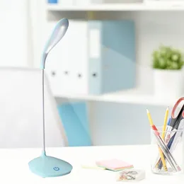 Luci notturne Luce Protezione per gli occhi Dimmerabile Lampada da lettura rotante a 360 gradi Lampada da lettura Lampada da lettura a LED ricaricabile USB