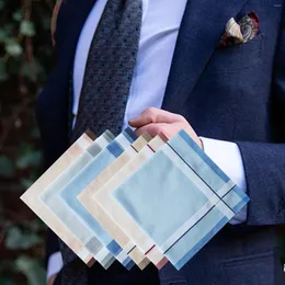 Bow Ties 6x Pocket Square Hankies الكلاسيكية المتنوعة من المناديل للرجال القطن الممتاز