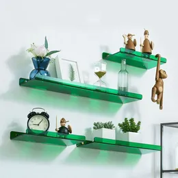 Bathroom Shelves Color Acryl Wall Mounted Type Storage Rack Modern Living Room Free Punching Shelf Home Accessories 230621