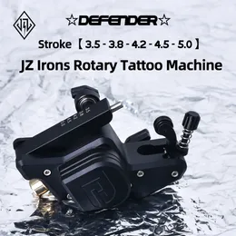 Tattoo Machine Tattoo Defender Blad Rotary Tattoo Machine Black Irons Vlad's 3,5-5 mm Justera slagvapen Upgrade Needle Pressing Wheel 230621