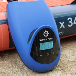 Strandtillbehör 15000mAh SUP PADDLE BOARD PUMP 12V EVA ELEKTRISKT uppblåsbar 12psi15psi20psi Högtryck för tält 230621