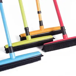 Handpush Sweepers matta Svepare Wash Mop Telescopic Wipe Window Car Floor Cleaner Justerbart gummi Pet Hårborttagning Broom Brush Dust Scraper 230621