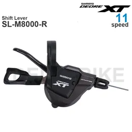 Bike Groupsets SHIMANO DEORE XT Right Shift Lever SL M8000 R SL M8000 B IR I SPEC B 11 speed Original parts 230621