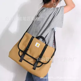 Ehou Altri accessori di moda Carhart Messenger Bag Trendy Brand Fashion Borsa a tracolla Zaino per studenti Borsa a tracolla casual Borsa a tracolla Carhart 3bmh