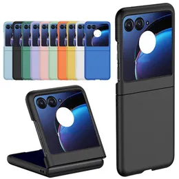 Colorful Slim Hard PC Case for Moto Razr 40 Ultra Skin-Touch Armor Back Cover