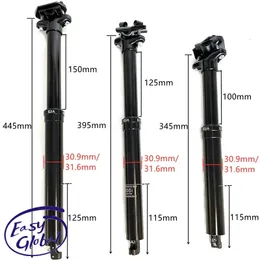 Bike Stems Ks Exa Form 900i Mtb Dropper Seatpost Adjustable Height Mountain 30.9 31.6mm Cable Remote Hand Control Hydraulic Seat Tube 230621