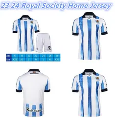 23 24 Real Sociedad Soccer Jerseys home DAVID SILVA OYARZABAL 2023 2024 X PRIETO GOROSABEL PORTU TAKE CARLOS FDEZ CHO RS camisa de futebol masculina.