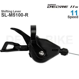 Grupki rowerowe Shimano Deore Sl M5100 2x11 Prędkość Shifter Rapidfire plus lewą prawą dźwignię przesuwną pasmo oryginalne części 230621