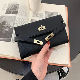 Designer Bag Luxury Designer Wallet Fashion Versatile Classic High Quality PU Material Multipel kortpositioner