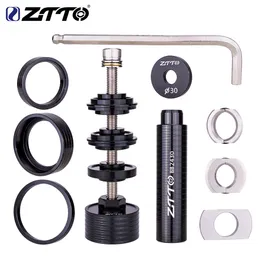 자전거 그룹 세트 ZTTO MTB 자전거 하단 브래킷 베어링 설치 도구 BB 프레스 피트 24mm 30mm BB86 BB30 BB92 PF30 수리 키트 230621