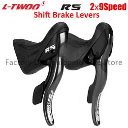 バイクグループセットltwoo R5ロードシフター2x9スピード自転車レバーブレーキ互換シマノ9S 18Sセリスパート230621