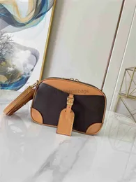 Stylisheendibags 5Aデザイナークラシックドービルミニハンドバッグ女性ショルダーバッグクロスボディキャリーファッションレディカメラバッグウォレット