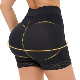 Waist Tummy Shaper Shapewear for Women Control Butt Lifter Panties High Waisted Fajas Shorts with Hook Zipper Closure Fake Booty Plus Size 230621