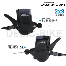 バイクグループセットシマノアセラM3000 2x9スピードグループセットシフターSL M3000 R SL M3010 Lオリジナルパーツ230621