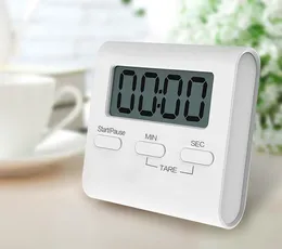 Magnetic LCD Digital Kitchen Timer Count Down Egg Cooking Baking Loud Alarm