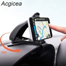車の電話ホルダークリップGPSマウントスタンド用iPhone 13 12 8 Pro Samsung Xiaomi Universal Adationable Car Dashboard Navigation Holder