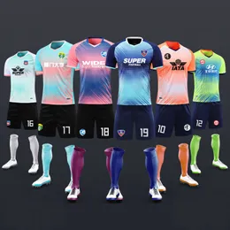 Inne towary sportowe męskie mundury futbol męskie zestawy piłkarskie Kid Football Zestawy dla dorosłych chłopców przetrwanie koszulki piłkarskie Rozmiar 4xs-5xl 230621