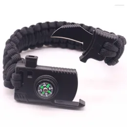 Charm Armbänder Geflochtenes Armband Männer Multifunktions Paracord Outdoor Camping Seil Für Frauen Raym22