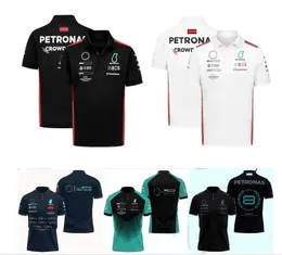 F1 Formula One 레이싱 폴로 슈트 여름 팀 단축 티셔츠 같은 맞춤