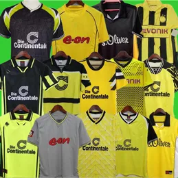 Dortmund Retro Soccer Trikots 1988 1989 1994 1995 1996 1997 1998 2000 2001 2012 2012 2013 Vintage Football Shirt Reus Borussia Moller 88 89 94 95 96 97 98 99 00