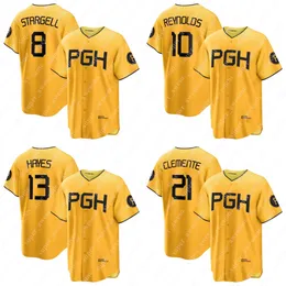 Andrew 22 McCutchen City Connect Baseball Jersey Ke'Bryan Hayes Bryan  Reynolds Oneil Cruz Henry Davis Ji Hwan Bae Jack Suwinski Mitch Keller  David