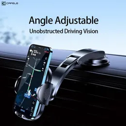 Universal Gravity Car Phone Holder Smartphone Portable Air Vent Clip Stand Sucker Auto Mobile Support Car Products Interiör Del