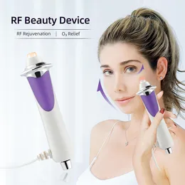 Face Care Devices 12Levels RF Radio Frequency Face Lifting Machine EMS Micro current Skin Rejuvenation Tighten Brighten Beauty Machine 230621