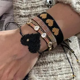 Strand Boncuklu Strands Xuxi Kadın Halat Zincir Bilezik Japonya Pirinç Boncukları El yapımı Moda Ayarlanabilir Boho S216 Raym22