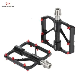 Pedais de bicicleta Axis Tubo de carbono Pedal de bicicleta 86T Mountain 3 Palin Road Riding Accessories 230621