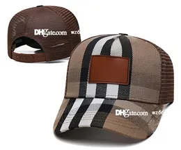 2023 Moda Şapkaları Tasarımcı Beyzbol Kapağı Erkekler Kadın Spor Şapkası Ayarlanabilir Boyut Nakış Zanaat Man Caps Klasik Stil Toptan