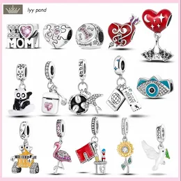 For pandora charms jewelry 925 charm beads accessories Sunflower Airplane Pendant DIY charms set Pendant