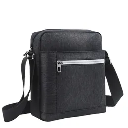 Designer men's Briefcase one shoulder messenger bag oxford cloth men's computer bag vertical