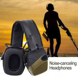 Tactical Earphone Military Shooting Earmuffs Tactical Hunting Airsoft hörselskydd Huvudphonesoutdoor Skjutande brusreducering Örmuffs 230621