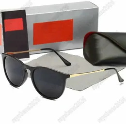 Kvinnor Raysben Solglasögon Klassiskt märke Retro Solglasögon Lyxdesigner Eyewear Metal Frame Designers Kvinnliga Sun Glasses Kvinna ML 4171 med Box Cloth Men