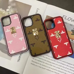 Bellissime custodie per telefoni iPhone 15 14 13 12 11 pro max Borsa in pelle di lusso di alta qualità 18 17 16 15pro 14pro 13pro 12pro 11pro X Xs 7 8 12mini Custodia LU con logo imballaggio