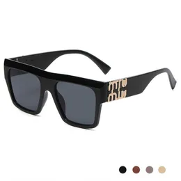 2023 New Square Shape Sunglasses 여성 패션 브랜드 디자이너 Cool Driving Sun Glasses 남성 빈티지 안경 안구 안경